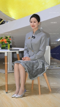 为海南航空点赞-双空姐出海