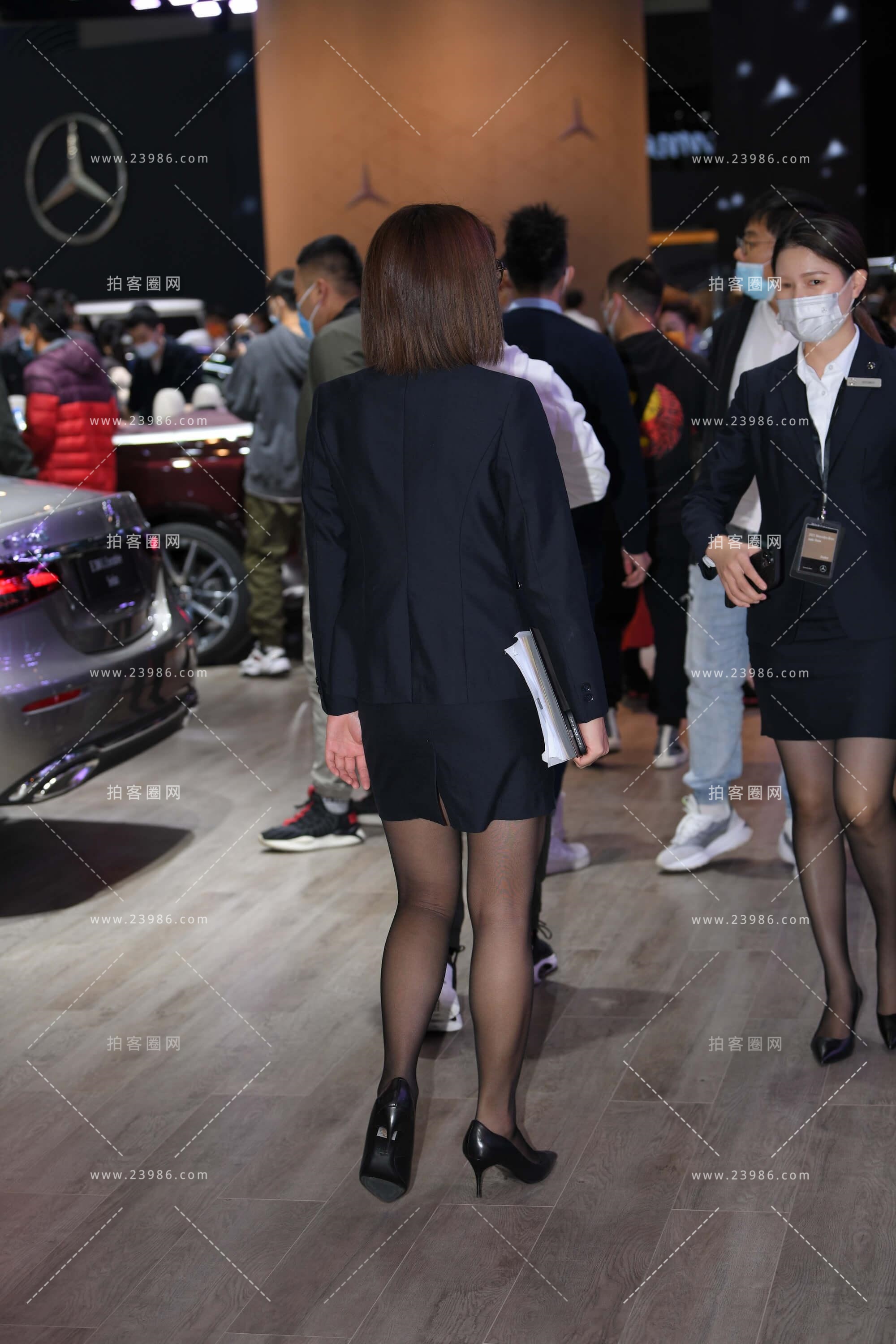 车展的汽车销售