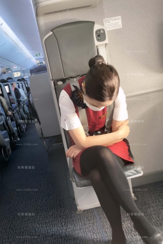 4K视频，乘务员相亲座，黑丝空姐