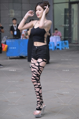 这腿看着眼有点晕~小雯