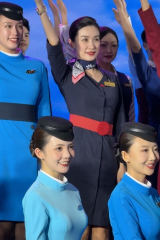 Cata航空大会各航司乘务员多角度合拍