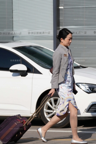 韵味优雅海航空乘