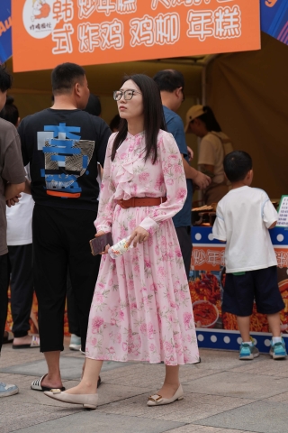 花裙rou丝长裙