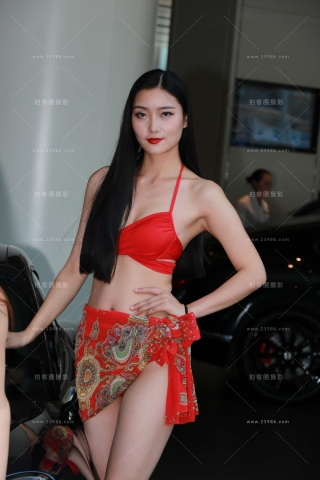 五颜六色的模特