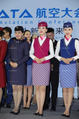 cota大会，美女空姐