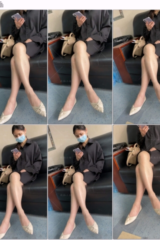 手机4k视频，她到底穿没穿丝~